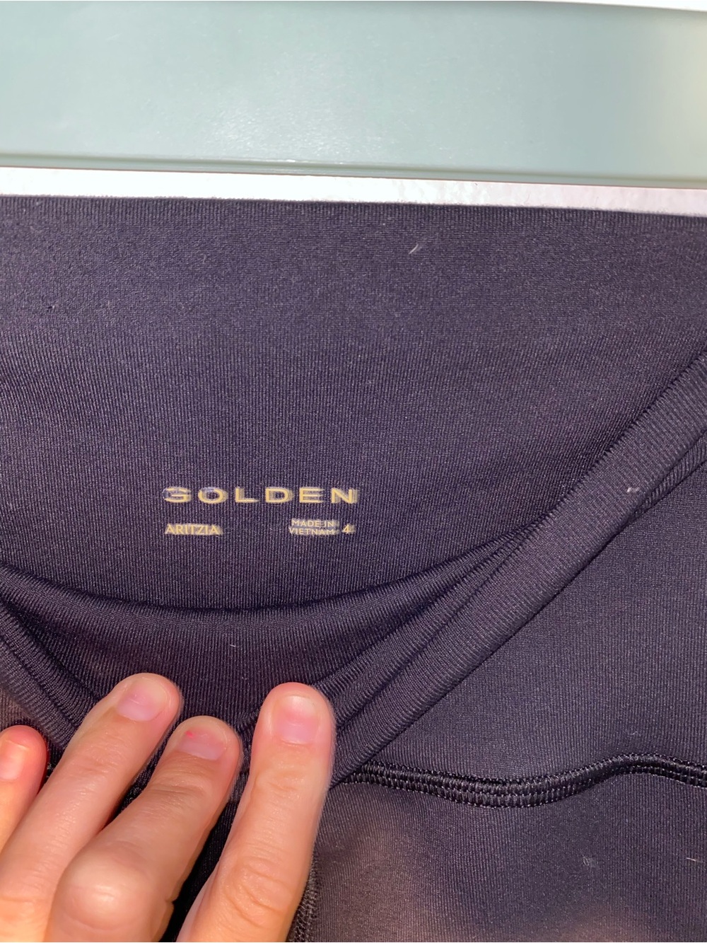 Golden by Aritiza women’s size 4 black workout leggings - Picture 3 of 4
